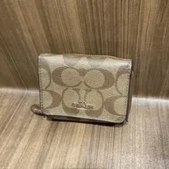 COACH コーチ シグネチャー 財布 三つ折り財布 レディース ファッション