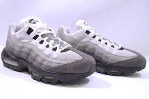 本物/日本未発売 NIKE AIR MAX95 OG 超希少 限定モノトーングラデ黒白 US8/26cm 美品 エアマックス95 jordan1 retro dunk sb fragment prm