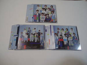 ★Hey! Say! JUMP CD3枚セット OVER THE TOP 初回限定盤(CD+DVD)1と2 通常盤★