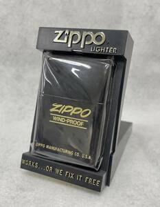 #6207 Zippo/ジッポ WIND-PROOF ZIPPO ライター 箱付 着火未確認