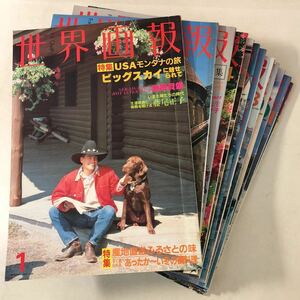 220217■R15■1989年 1月～12月 全12冊揃い「世界画報」NO.440～NO.451 昭和64年 国際情報社 