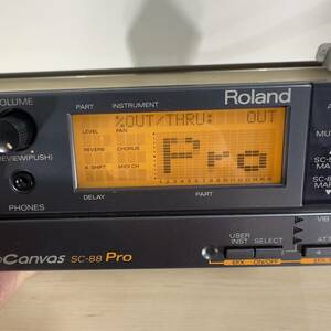 Roland Sound Canvas SC-88Pro 音源モジュール ローランド ①