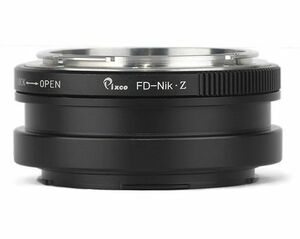 キヤノン Canon FDマウントレンズ → ニコンZ Nikon Z Zマウントアダプター Z9 Z8 Zf Zfc Z7II Z6II Z5 Z50 Z30