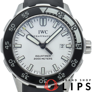 インターナショナルウォッチカンパニー IWC アクアタイマー オートマティック 2000 IW356806 箱 保証書 修理書 S