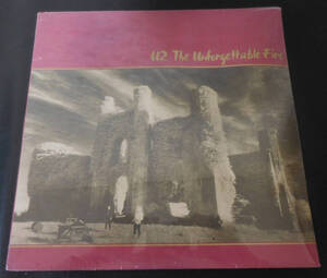 U2／UNFORGETTABLE FIRE 焔　米オリジナル デッドストック・シールド品！ バーコード無し