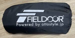 FIELDOOR　車中泊 マット 厚さ 10cm Sサイズ 幅60cm 収納袋付 エアーマット トラック エアマット 自動膨張 簡易 ごろ寝 寝具 防災