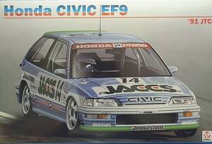 ミュウミュウ プラッツ 1/24 ホンダ ジャックス シビック EF9 GR.A 1991 インターTEC 未開封 ミュウミュウ nunu 出光 piaa カストロール