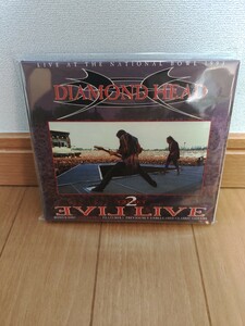 2CD★リマスター再発★デジパック Diamond Head/Evil Live Saxon,Metallica,Led Zeppelin,Bad Company,ダイヤモンド・ヘッド