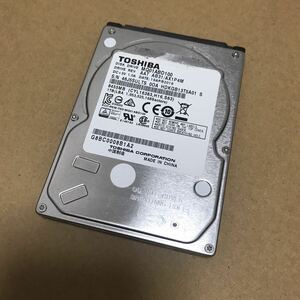 ジャンク　TOSHIBA HDD SATA 東芝 2.5インチ　9.5mm 1TB