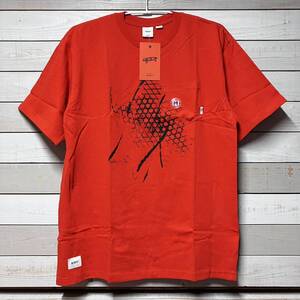 SIZE M 02 WTAPS VANS ORANGE TEE SHIRT ダブルタップス バンズ ヴァンズ オレンジ Tシャツ