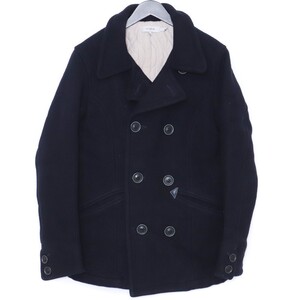 NONNATIVE メルトンピーコート サイズ1 ネイビー ノンネイティブ p coat