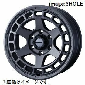 個人宅発送可能 Weds 16X7.0J +35 5穴 PCD114.3 GRY ホイール 1本 MUD VANCE X TYPE S マッドヴァンス エックス タイプ エス (41615)