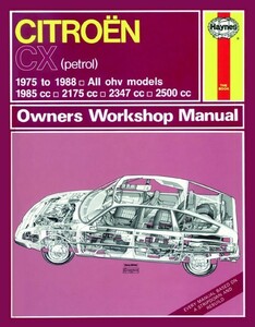 整備書 整備 修理 リペア リペアー マニュアル サービス シトロエン CITROEN CX Petrol 1975 - 1988 2000 2200 2400 レストア ^在