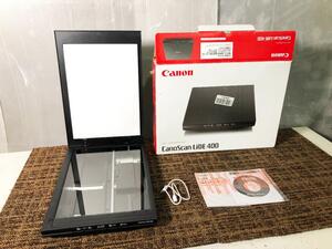 中古★Canon キヤノン カラーイメージスキャナー CanoScan LiDE 400 フラットベッドスキャナー K10485【CSLIDE400】EFW3