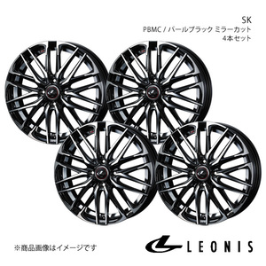 LEONIS/SK ブーン M700系 アルミホイール4本セット【14×5.5J4-100 INSET42 PBMC】0039045×4