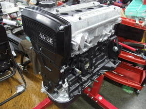 ４AG/後期/AE86/オーバーホール済パーシャルエンジン/Attention! A problem-free trade-in engine is necessary.