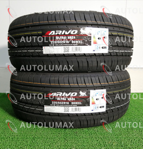 225/50R16 96W XL ARIVO ULTRA ARZ4 新品 サマータイヤ 2本セット 2024年製 送料無料 225/50/16 N3365.