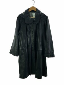 echtes leder /コート/-/レザー/BLK