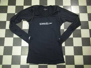 ★SPEED/スピード★良品　M　黒　ロングスリーブラッシュガード