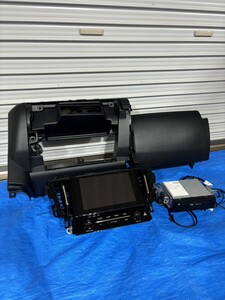 30 アルファード ヴェルファイア 後期 純正 ナビ エントリーナビキット ディスプレイオーディオ DVD グローブボックス セット 2020年 更新