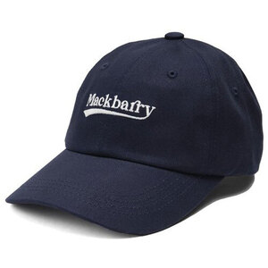 MACK BARRY マクバリー 【CAP(キャップ)】 Signature logo BALL CAP ネイビー MCBRY72560 /l