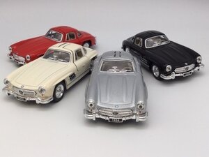 お得な4色コンプリートセット 1/36　1954 メルセデス ベンツ 300SL ミニカー　BENZ 名車　ヴィンテージ　レトロ　クラシック