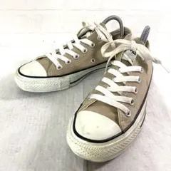 720☆ CONVERSE ローカットスニーカー レディース 23.5 ベージュ