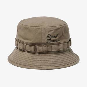 希少★新品本物【BROWN★M】★JUNGLE 01 HAT COTTON WEATHER ジャングル コットンウェザー 正規店購入 ダブルタップス 入手困難 WTAPS 21AW