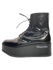 Church’s◆レースアップブーツ/37.5/BLK