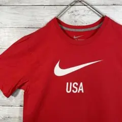 ①18R NIKE 半袖Tシャツ サッカーUSA代表チーム メンズ夏物古着