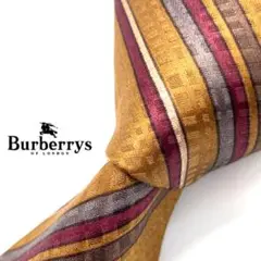 ◆美品◆ Burberrys バーバリー　ネクタイ　ストライプ　高級感