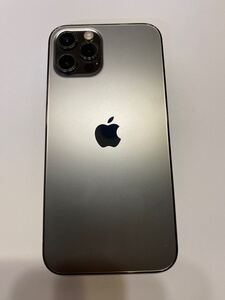 【稼動品】 iPhone12 Pro 128GB MGM53J/A 本体 バッテリー88% SIMロックなし Apple アクティベーションロックなし グラファイト