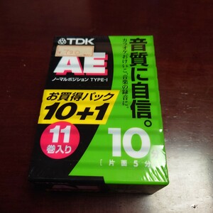 TDK カセットテープ　未使用