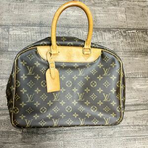 【1円】LOUIS VUITTON ルイヴィトン モノグラム ドーヴィル ハンドバッグ M47270 VI0973ブラウン 茶色PVC キャンバス