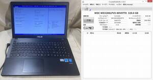 可動ジャンク ASUS X551CA-SX022H/Celeron 1007U/2GB/320GB/No1755