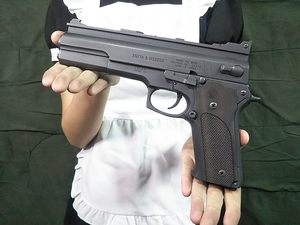 【M559タイガー23】（3270）チヨダWコックエアコキHOP改　カスタムエアガン　金属塗装　初速ms　GTF町田製作