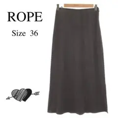 美品✨ROPE ロペ ロング スカート コーデュロイ 秋冬 レディース 36