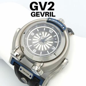 GV2 by Gevril ジェビル　3400 Triton　自動巻　スイス製　トリトン 世界限定モデル