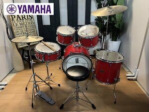 Ψ綺麗【 ヤマハ / YAMAHA RYDEEN ドラムセット ライディーン Zildjan Red 楽器 ジルジャン シンバル付き 】N03303