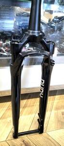 新品 ROCKSHOX Rudy Ultimate XPLR 30mm Travel Gloss Black