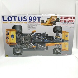 140/B13■１円～ プラッツ 1/12 フォーミュラシリーズ ロータス 99T 1987 モナコGP ウィナー PLATZ LOTUS 99T 89 MONACO GP WINNER