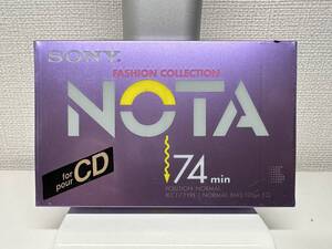 Sony NOTA 74 Fashion Collection 未開封新品