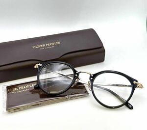 希少【新品】Oliver Peoples 505 雅　Limitted Edition ブラックゴールド　オリバーピープルズ　サングラス