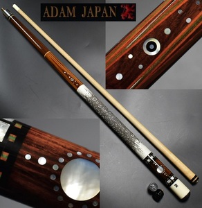 ★LEGEND Adam cue【N/B-6 LUFTHANSA/ルフトハンザ 70’】4剣18山 アダム ジョイントプロテクター付属