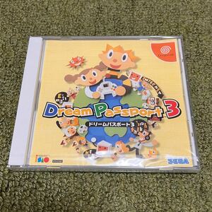 1円スタート DC ドリームキャスト Sega ドリームパスポート3 Dream Passport 3 未開封 未使用