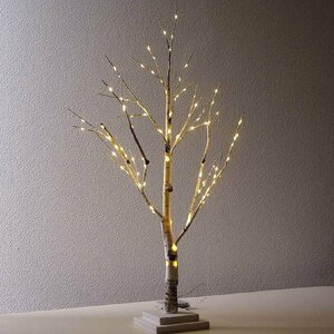 クリスマス Xmas LEDライト 照明 飾り オブジェ 置物 白樺 おしゃれ 雑貨 LED 光る 白樺LED Tree S 送料無料(一部地域除く) sik8234