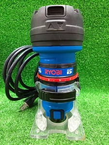 中古品 RYOBI リョービ 軸径6mm トリマ MTR-42