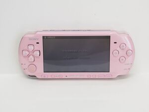 1F-P3 SONY PSP-3000 本体 ピンク 準美品 バッテリーパック付き