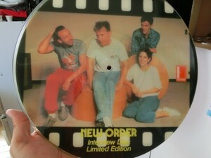 X)ピクチャー盤/New Order(ニューオーダー)/限定 インタビュー