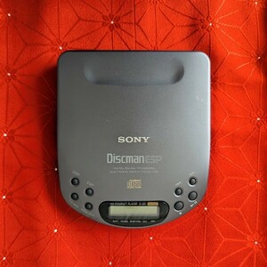 【動作確認済♪】SONY Discman ESP D-321 CDプレーヤー ポータブル ディスクマン ウォークマン ソニー 本体のみ コンパクトプレーヤー